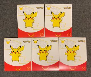 【5パック1口】米国マクドナルド限定ポケモン25周年パック