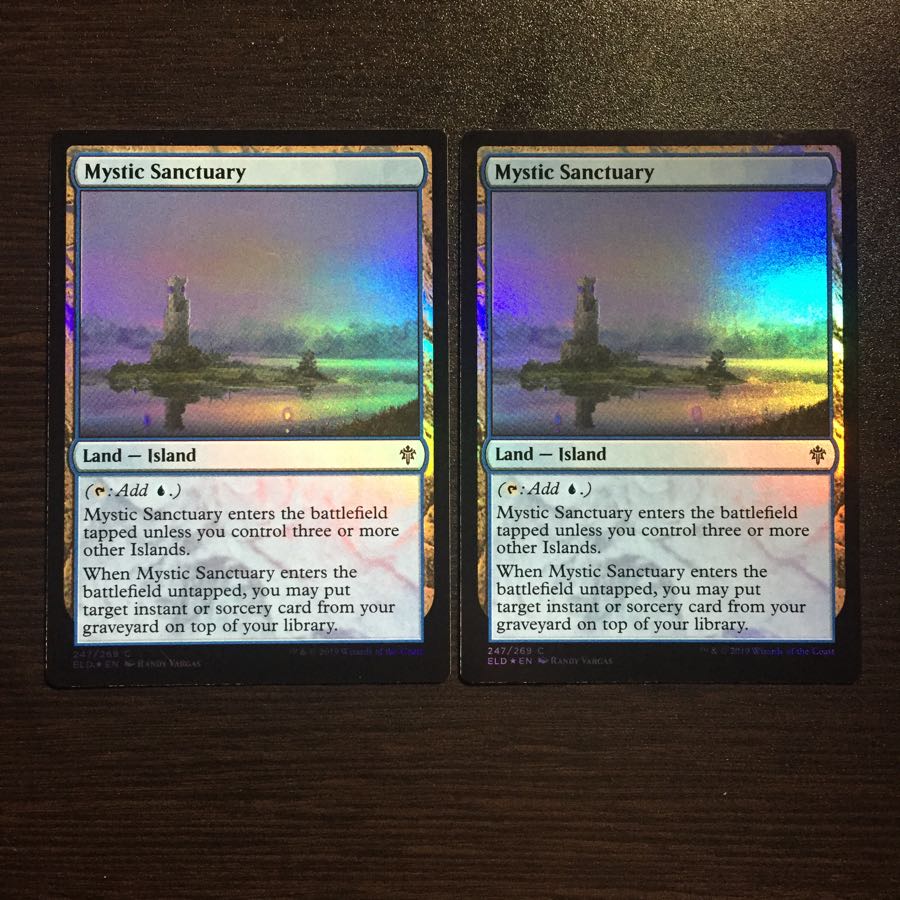 MTG foil 英語版 神秘の聖域 ２枚セット