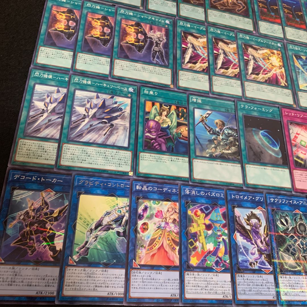 遊戯王 閃刀姫 構築済みデッキ40枚+EX15枚.