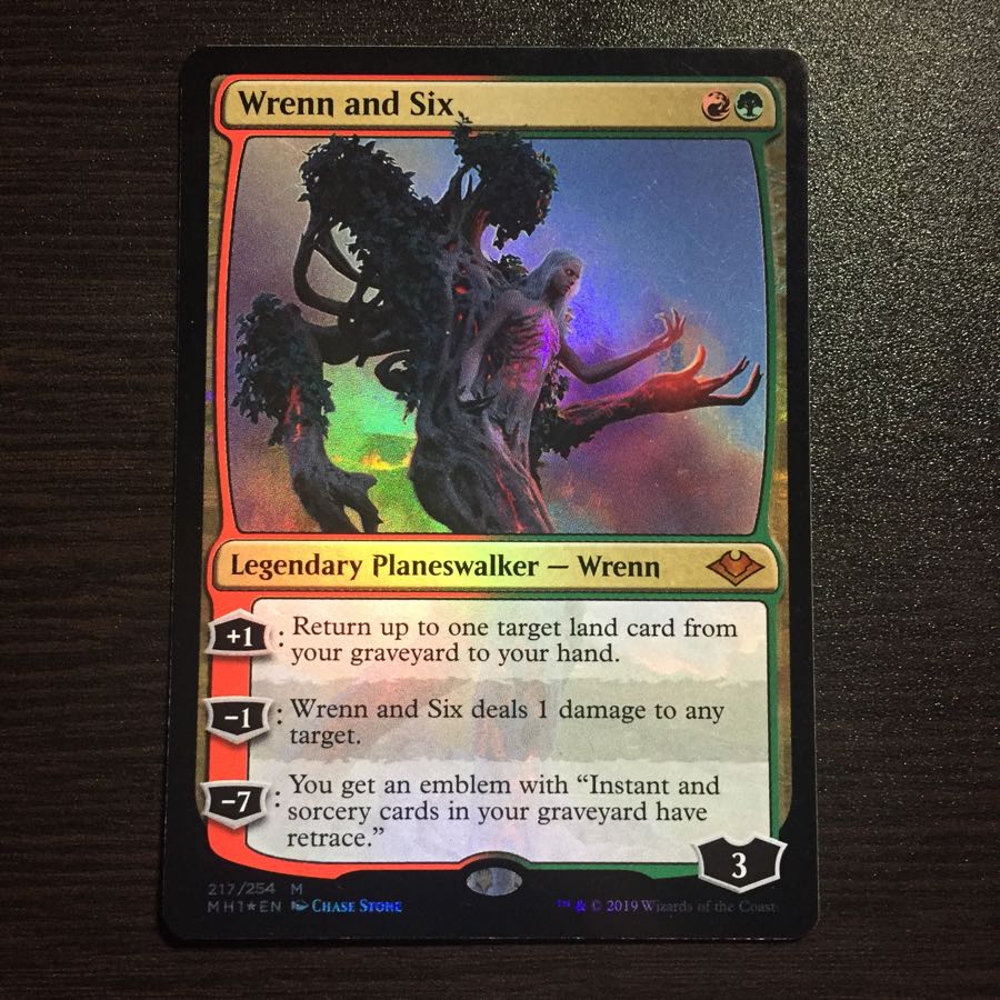 MTG foil 英語版 レンと六番 モダンホライゾン