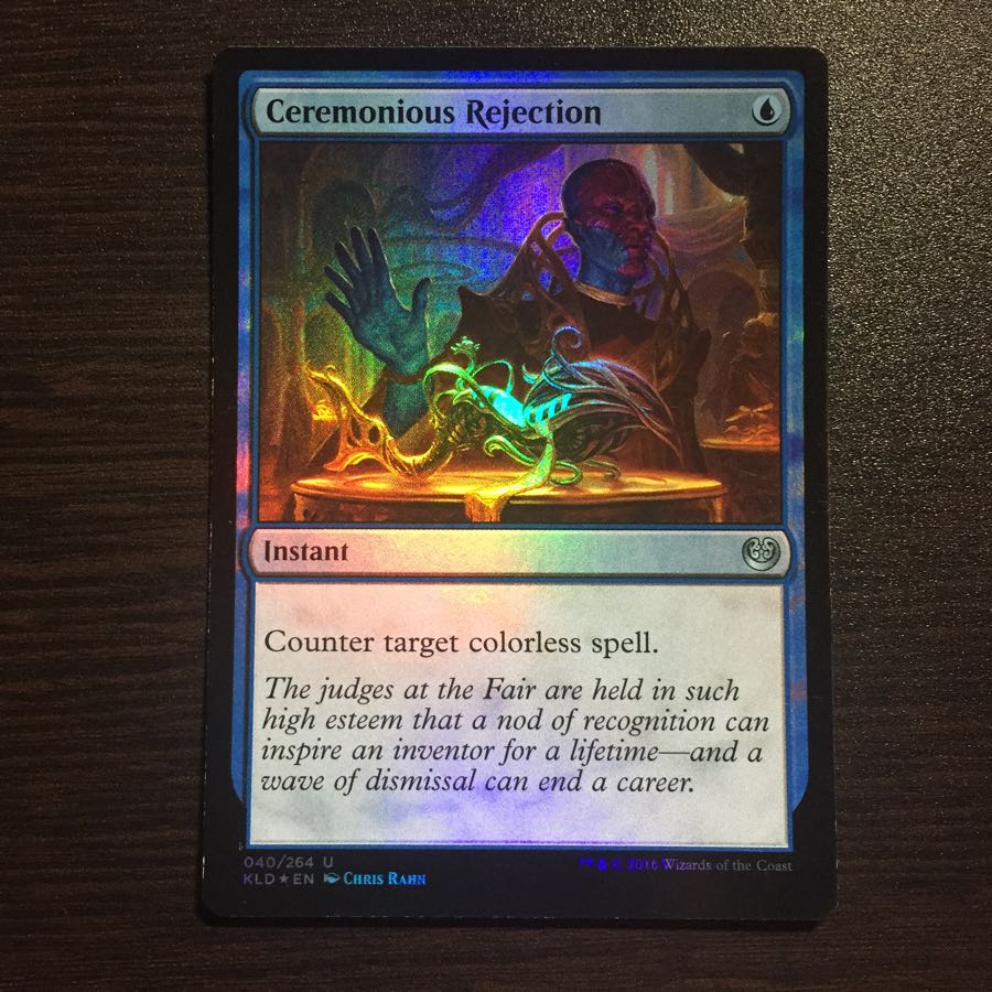 MTG foil 英語版 儀礼的拒否 ②