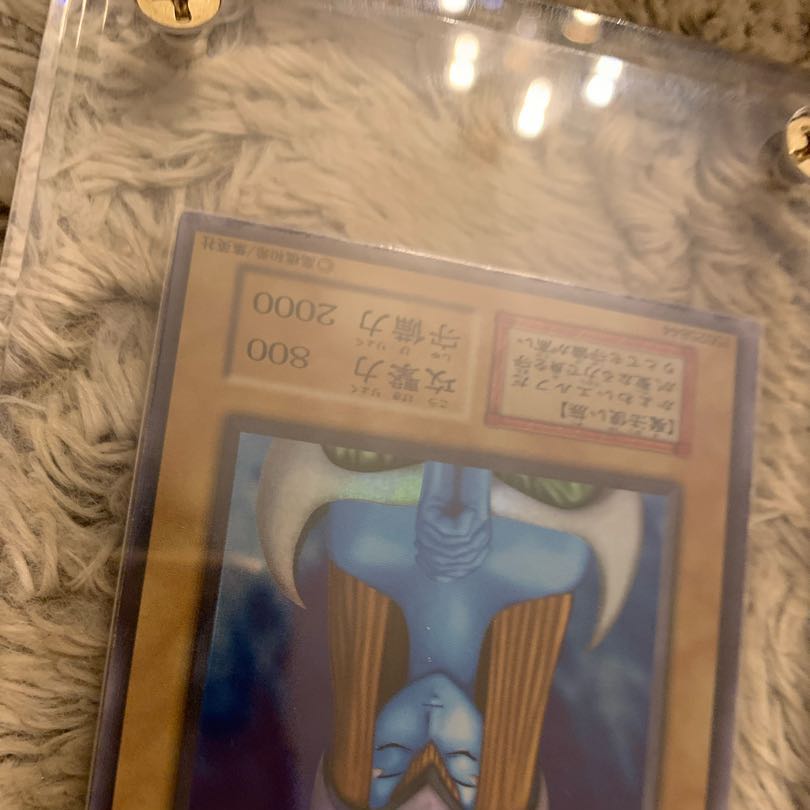 No.555良品エラーカード裏面枠ズレ極大初期ホーリーエルフスーパーレア