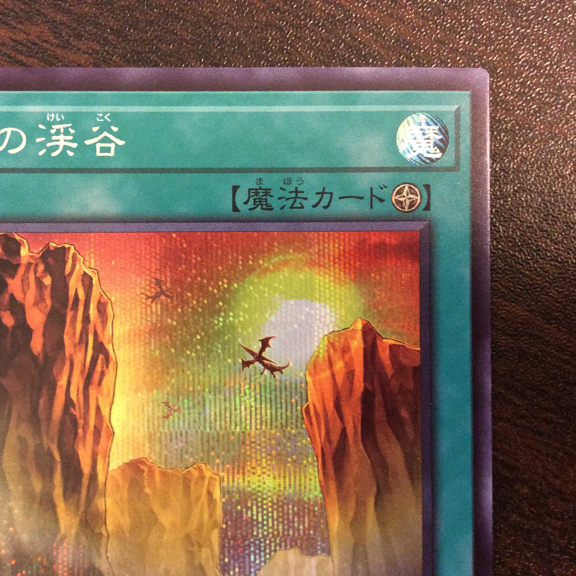 （微キズ）竜の渓谷　シークレットレア