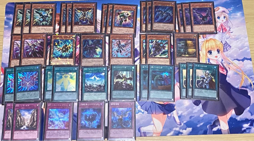 「遊戯王」 RRデッキ本格構築 スリーブ付き+オマケ
