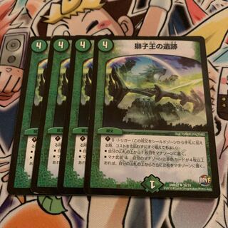 獅子王の遺跡　4枚