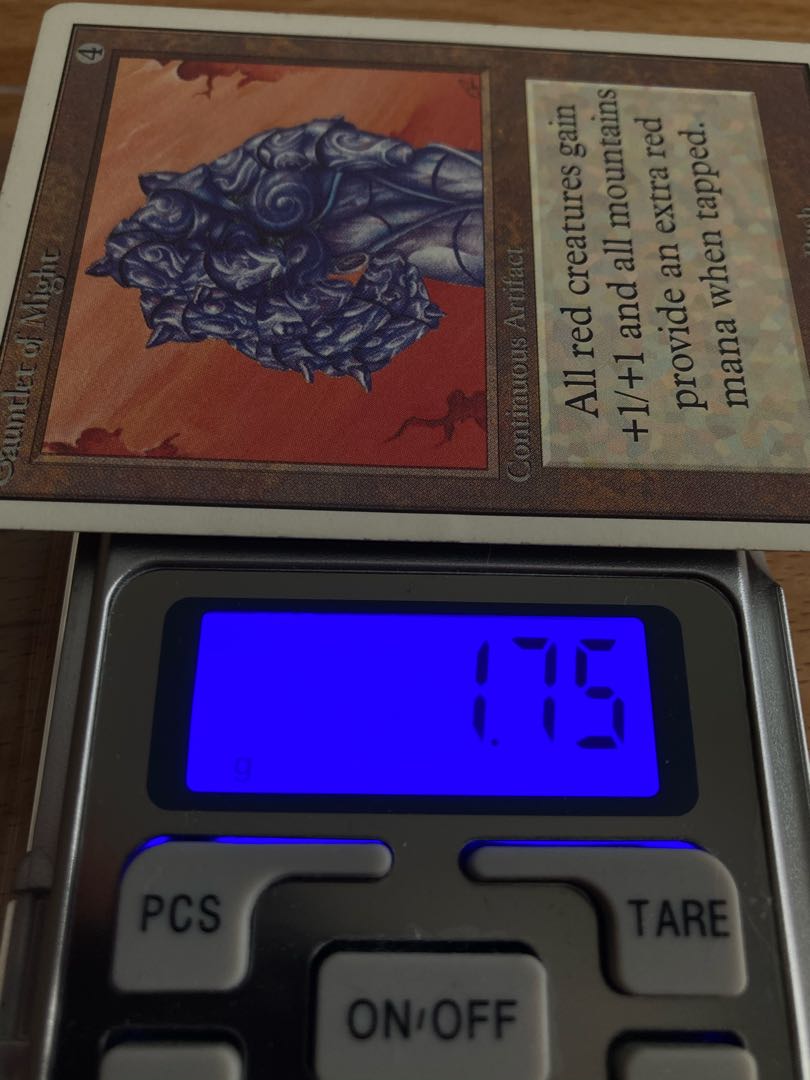 gauntlet of might 1枚　アンリミテッド　