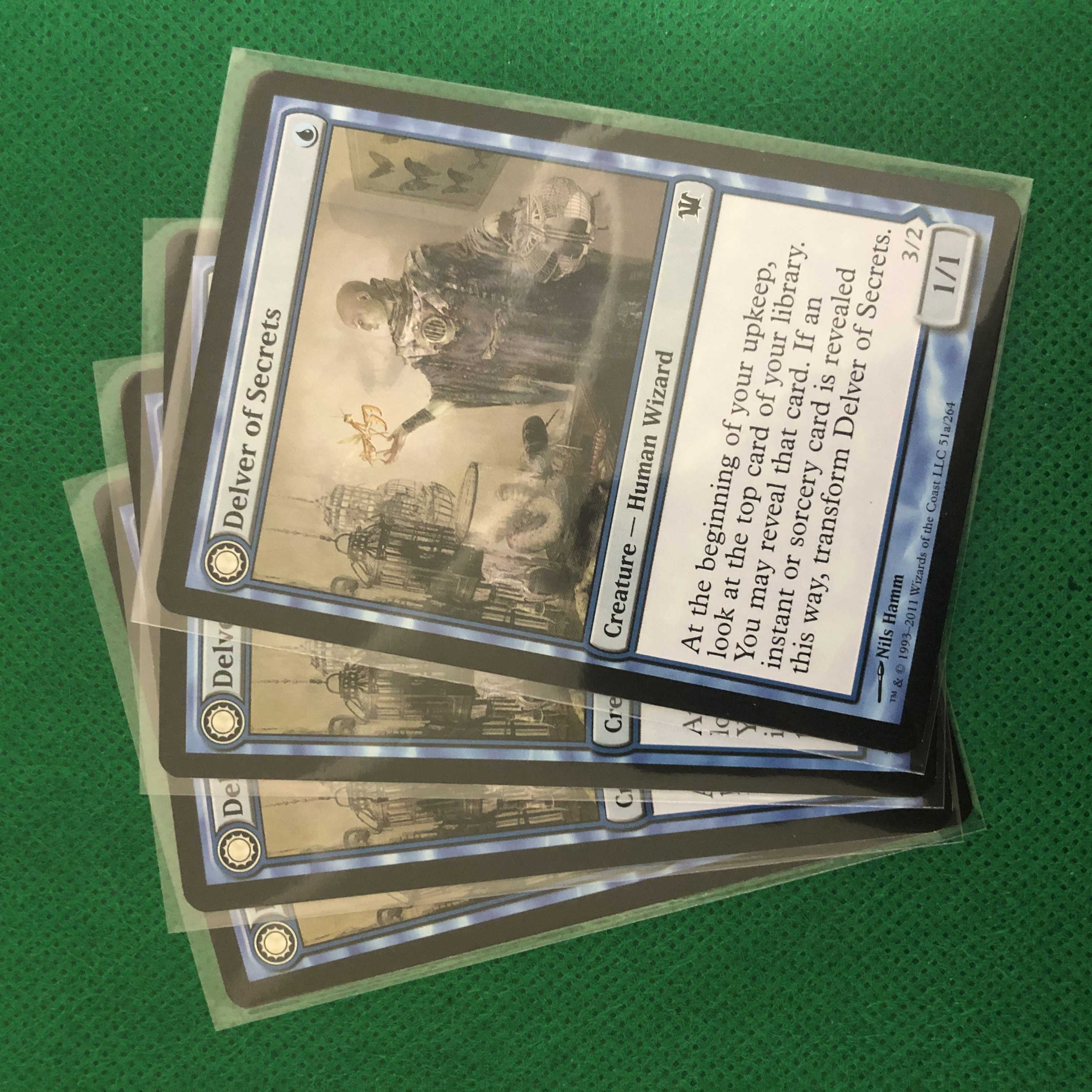 Delver of Secrets English edition 4 copies Bonecrusher Giant English edition 4 copies