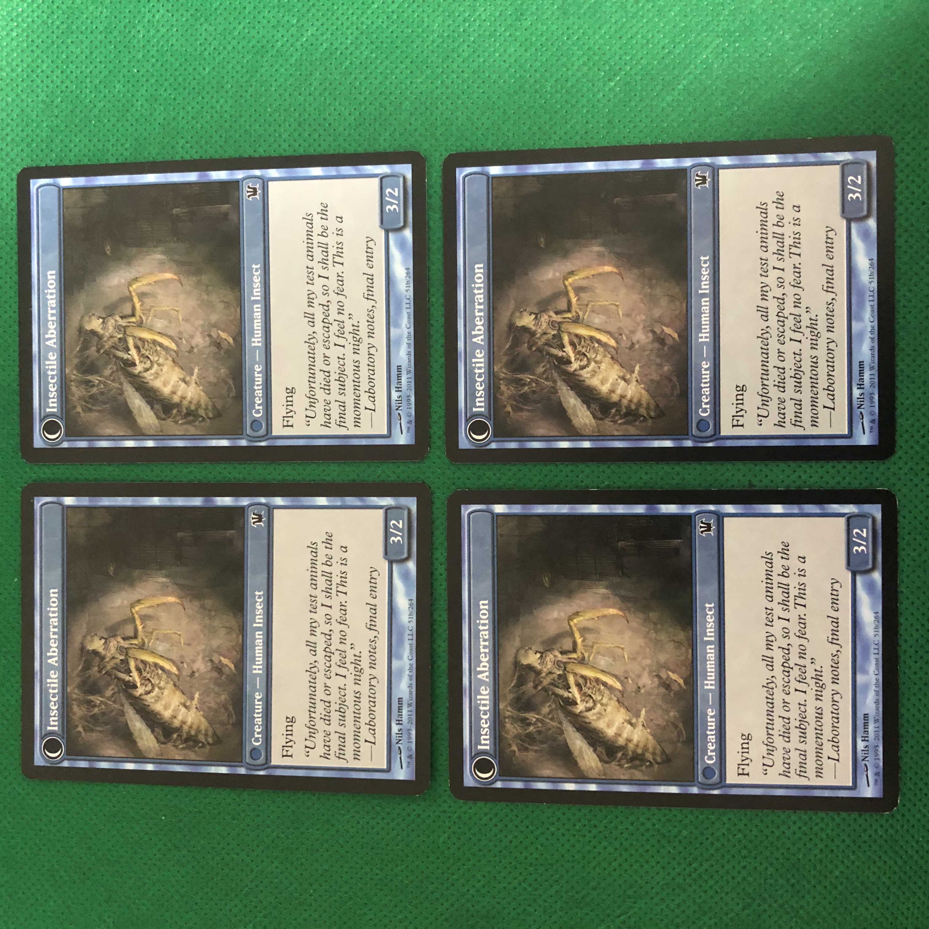 Delver of Secrets English edition 4 copies Bonecrusher Giant English edition 4 copies