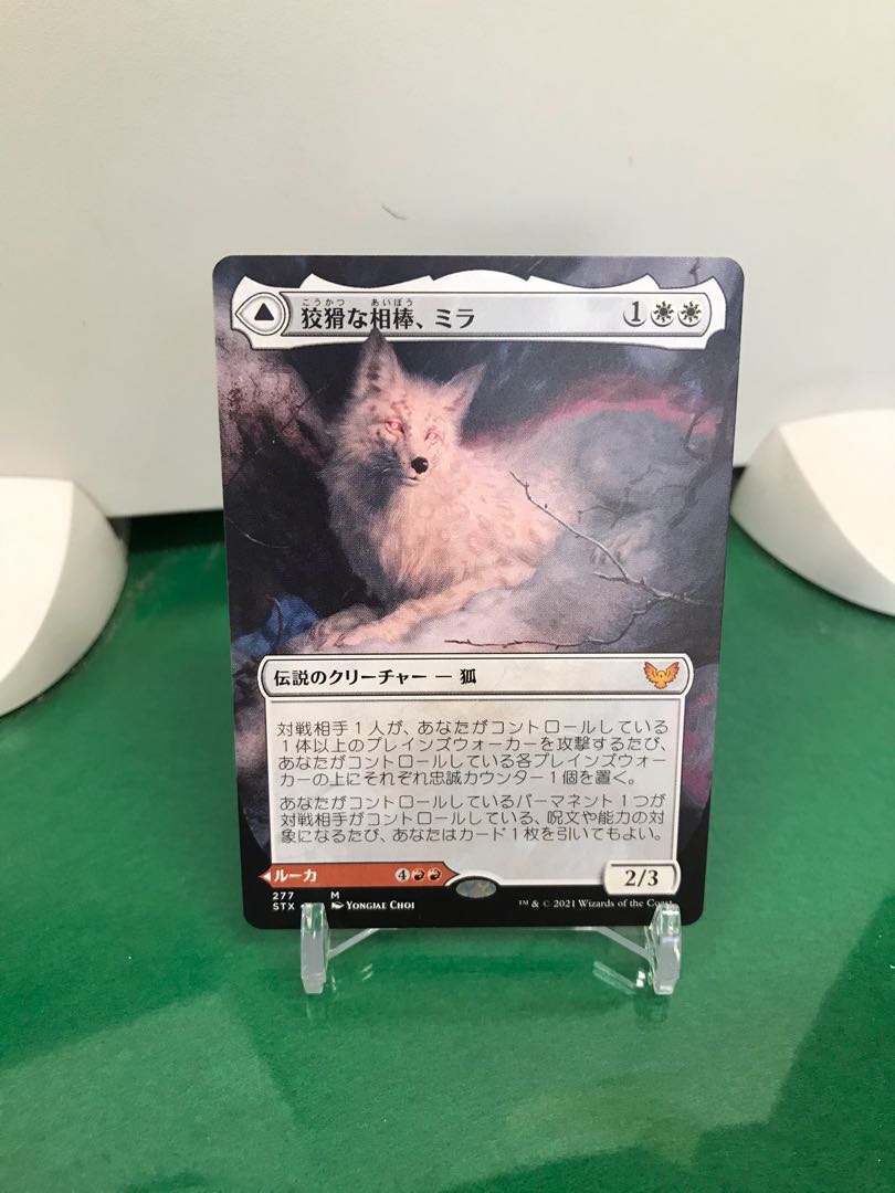 狡猾な相棒、ミラ【拡張アート】