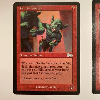 855261114様専用　Goblin Lackey 英語版のみ