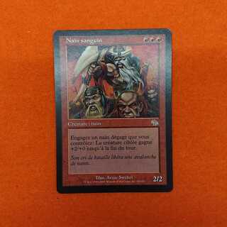 MTG2 Dwarven Bloodboiler French version nain sanguin