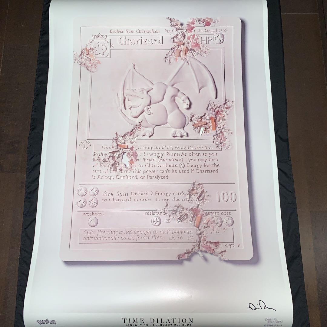 世界150枚限定 ダニエルアーシャム ポケモン リザードン ポスター サイン入の通販 みなみ プロフィールお読み下さい Magi トレカ専用フリマアプリ