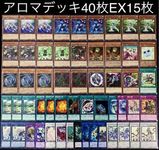 遊戯王　No.11 アロマ　デッキ40枚EX15枚