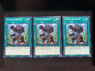 未界域捕縛作戦 ノーマル 3枚セット