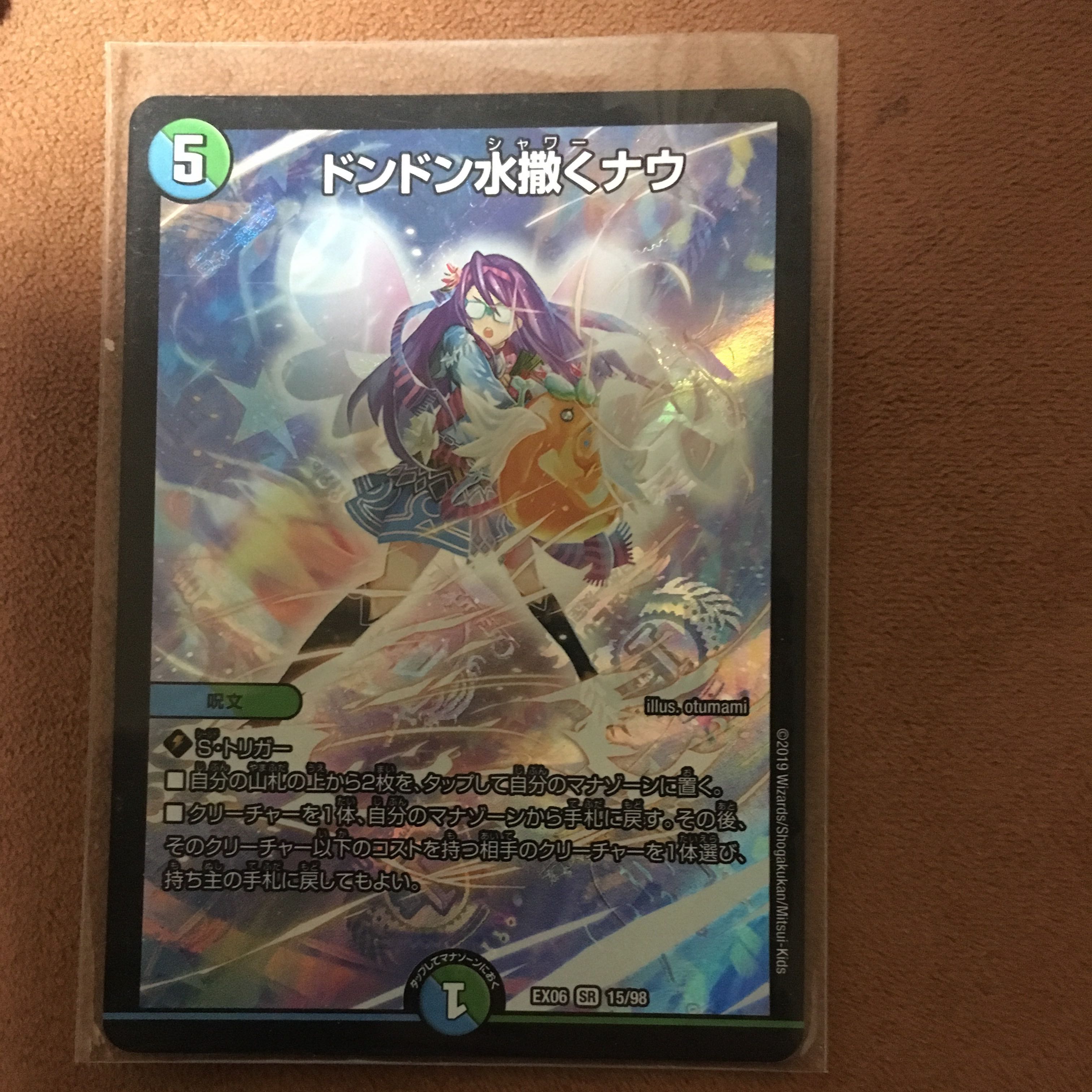 ドンドンシャワーナウ1枚