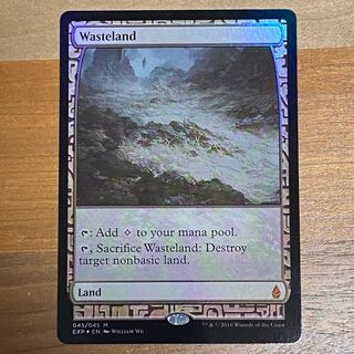 （Foil）不毛の大地/Wasteland［EXP］