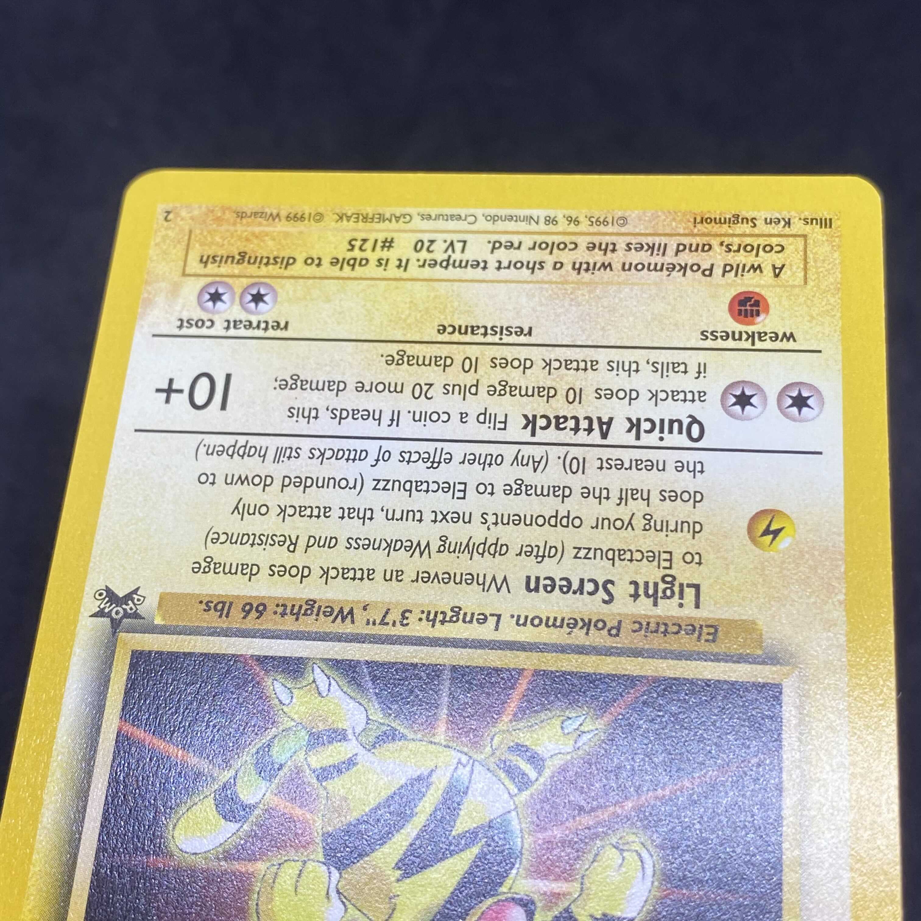 ポケモンカード 英語版 エレブー ミュウツーの逆襲 プロモ の通販 希少商品取扱店 Magi トレカ専用フリマアプリ