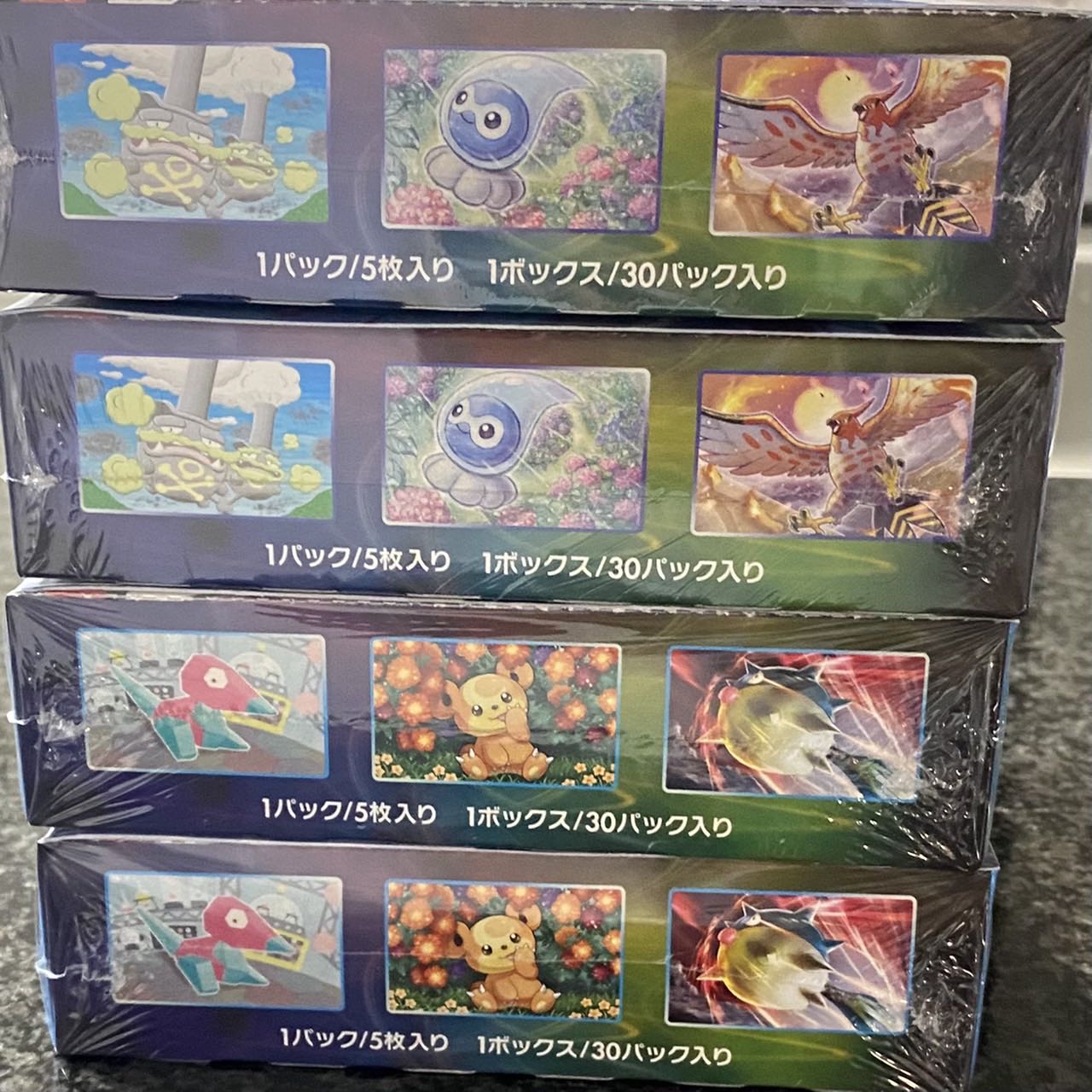 【シュリンク付き】漆黒のガイスト　白銀のランス　2ボックスずつ