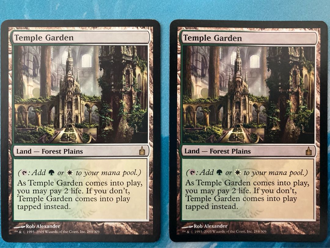 寺院の庭[RAV] （英語）2枚セット