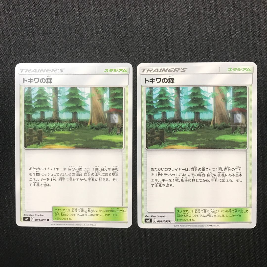 トキワの森 2枚