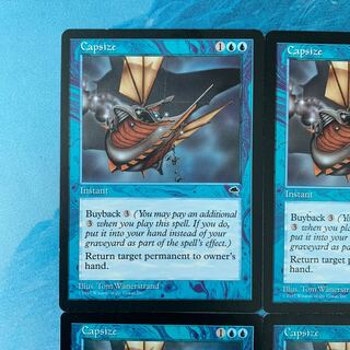 MTG 4 Capsize 4枚