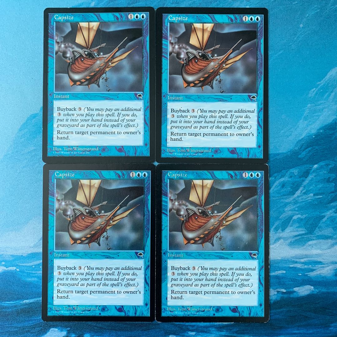 MTG 4 Capsize 4枚