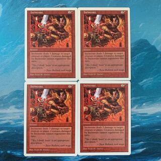 MTG 4 cards Incinerate
