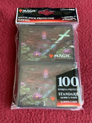 【MTG】湖に潜む者、エムリーウルトラプロ公式スリーブ100枚 新品未使用