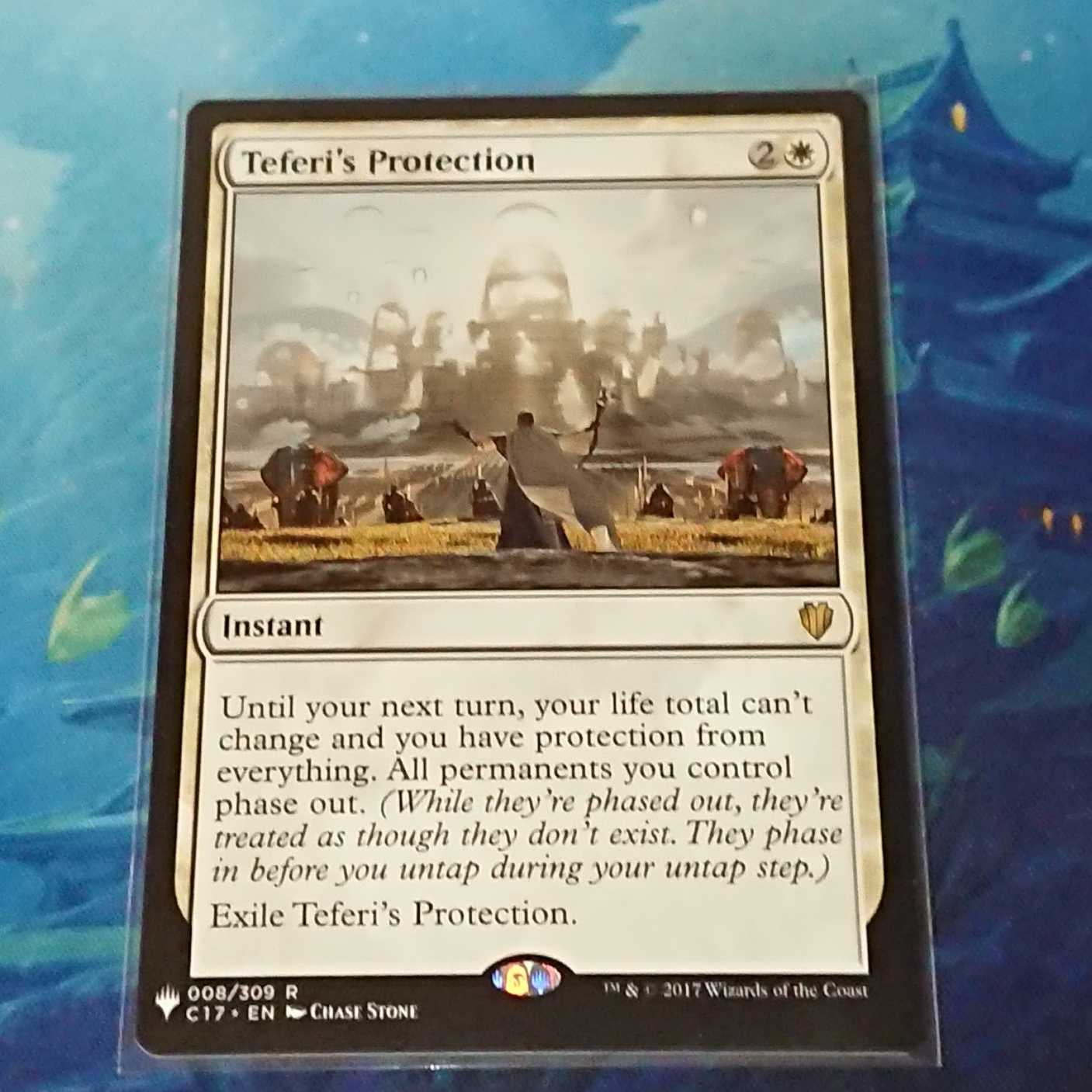 【MTG】テフェリーの防御　ミステリーブースター版