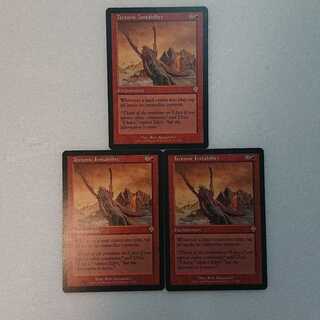 MTG2 Tectonic Instability English 3-card set