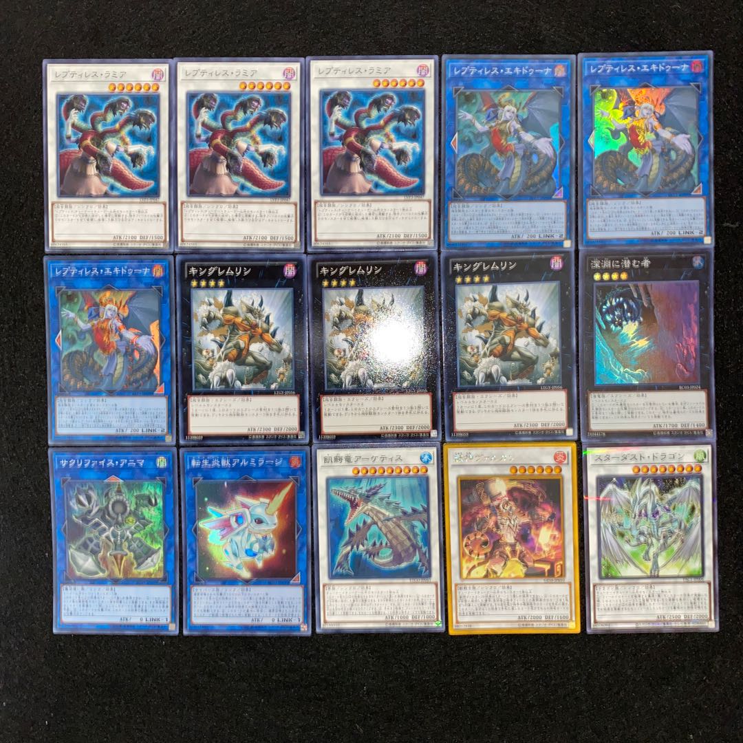 レプティレスデッキ 本格構築 遊戯王No.115 エキドゥーナ ラミア 1枚