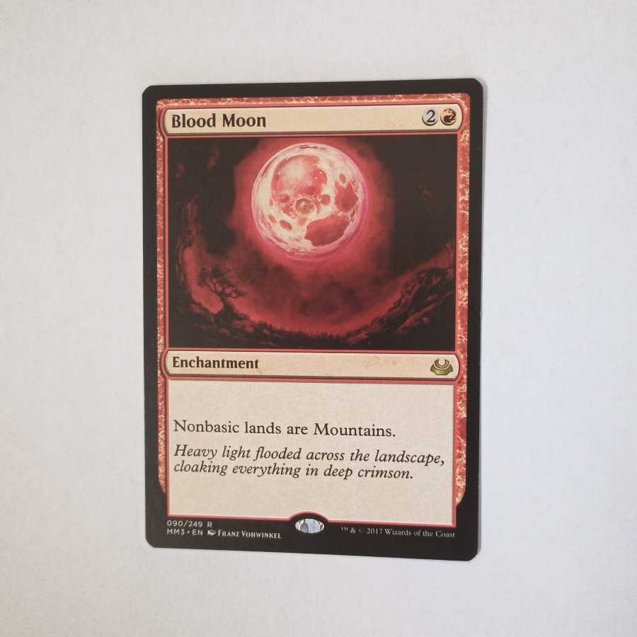 MTG　血染めの月/Blood Moon