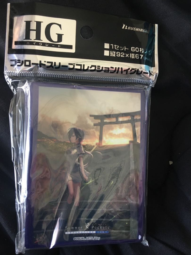 Bushiroad Sleeve SummerPockets Waterori Shizuhisa