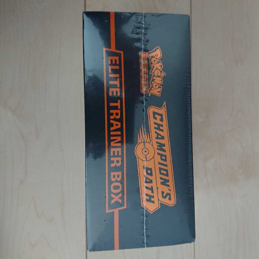 新品 残ラスト未開封 チャンピオンズパス エリートトレーナーボックス リザードン