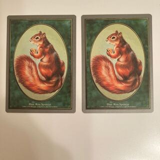 リス・トークン　美品2枚セット