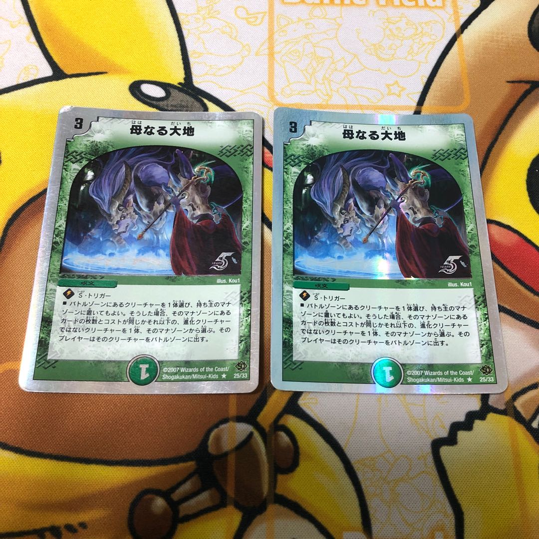 母なる大地 2枚セット