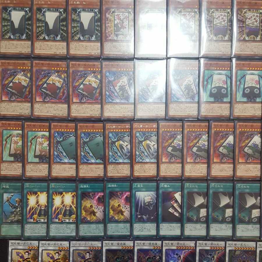 遊戯王【超ガチ構築！！】花札衛デッキ40枚