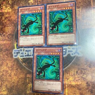 遊戯王★カゲトカゲ★ノーマル三枚★