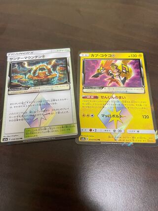 カプ・コケコ♢&サンダーマウンテン♢ セット