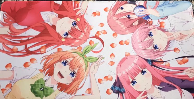 ぴらるーく 炒芽もやし 五等分の花嫁 二乃 プレイマット