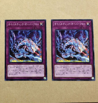 2枚セット　サイバネティック・オーバーフロー　サイバー流の継承者　ストラク