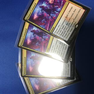 MOEさん　MTG  精鋭呪文縛縛りプリズマリの命令　英語版　各四枚組　専用