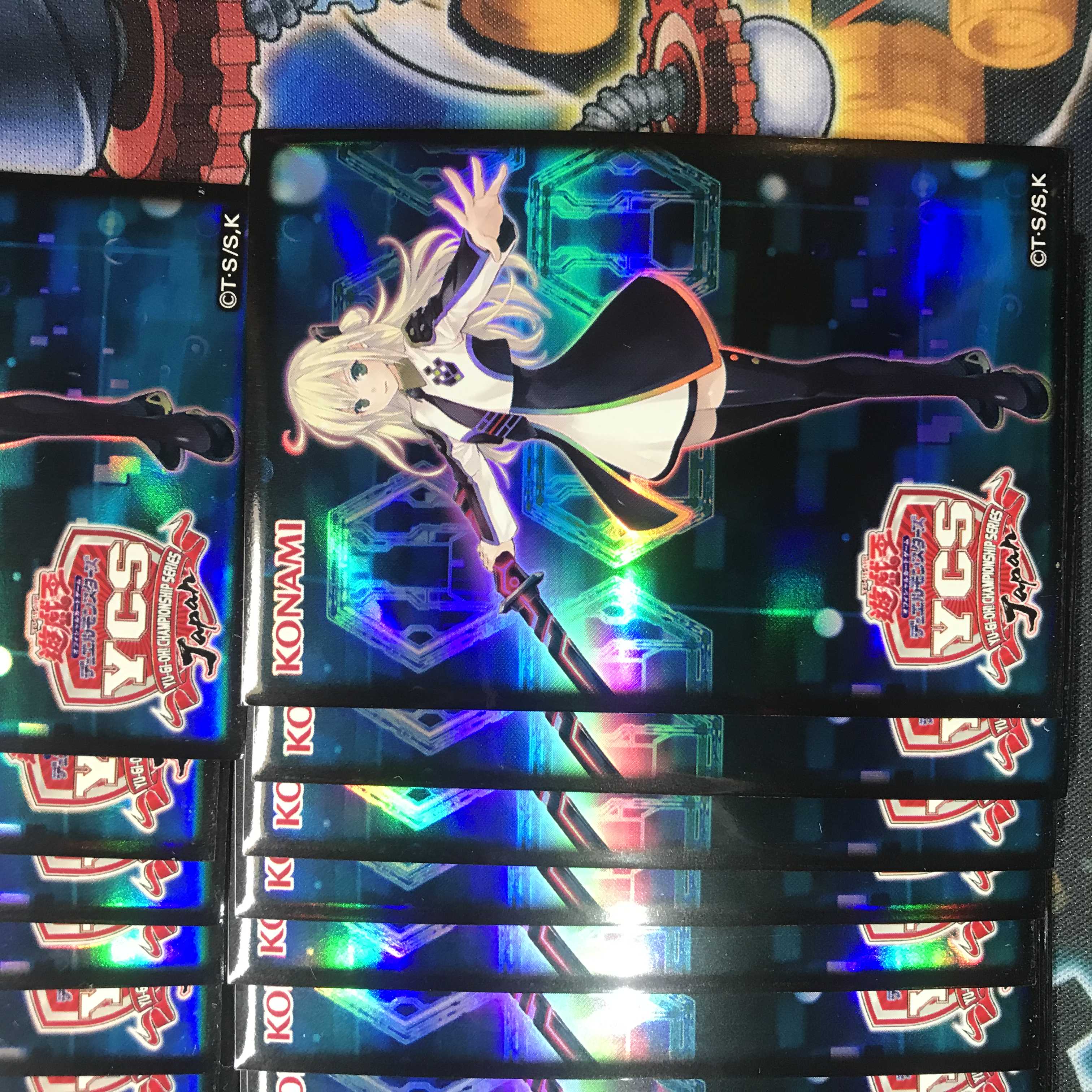 【特価】遊戯王 ycsj 閃刀姫レイ スリーブ 70枚セット おまけ付き