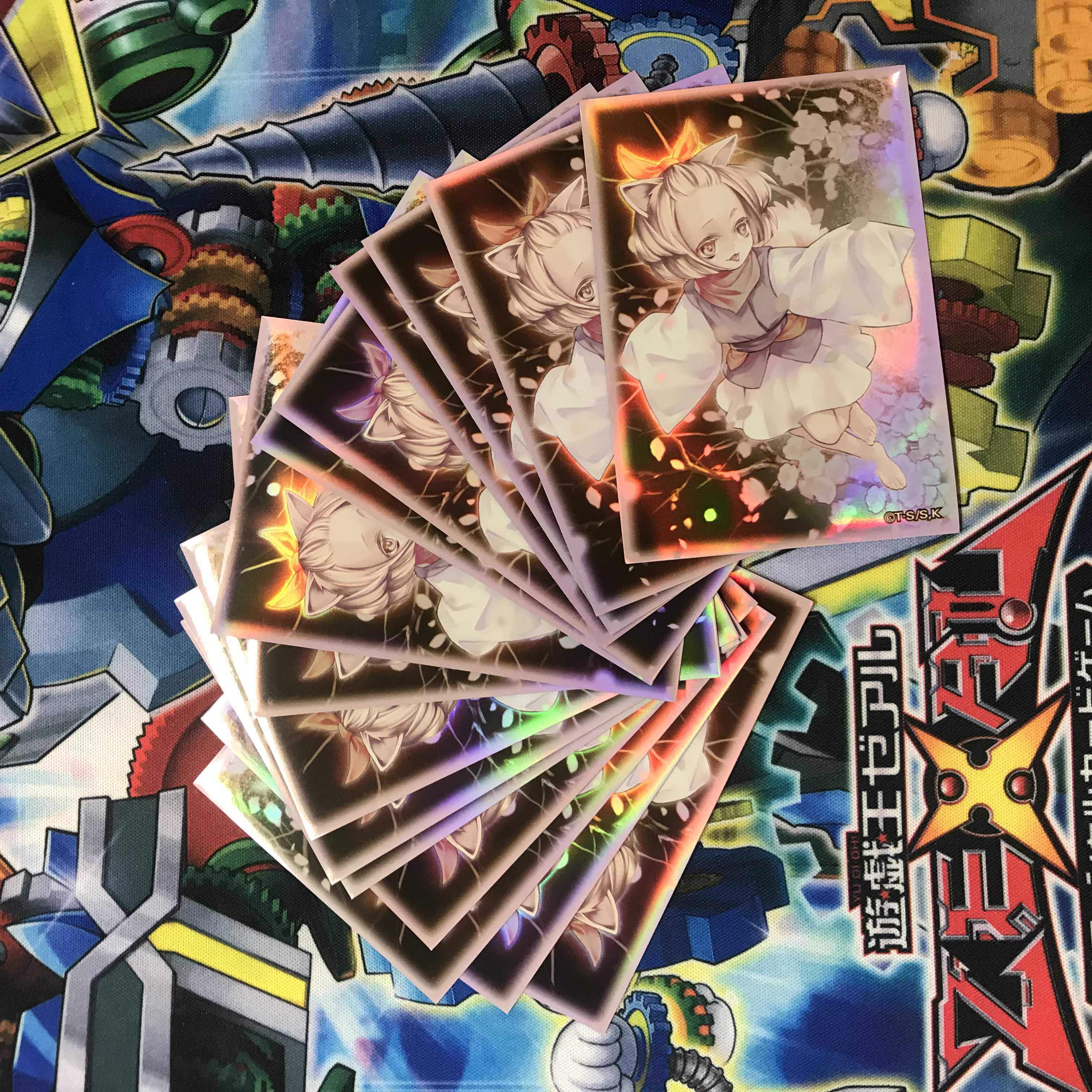 【特価】遊戯王 ycsj 閃刀姫レイ スリーブ 70枚セット おまけ付き