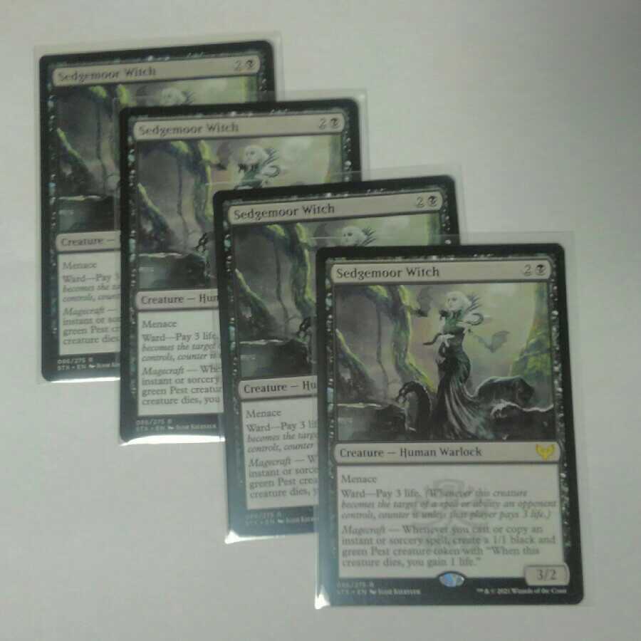 セッジムーアの魔女　4枚セット