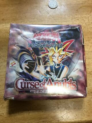 遊戯王　Box アヌビスの呪い　新品未開封　予約分