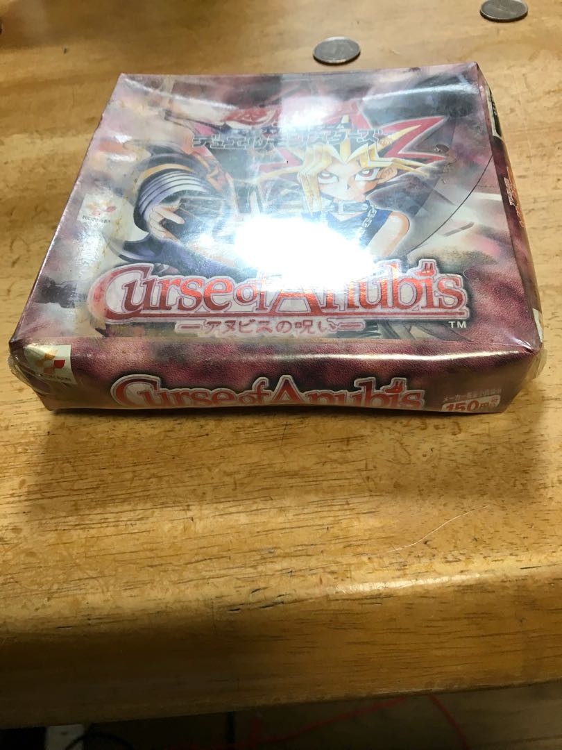 遊戯王 Box アヌビスの呪い 新品未開封 予約分