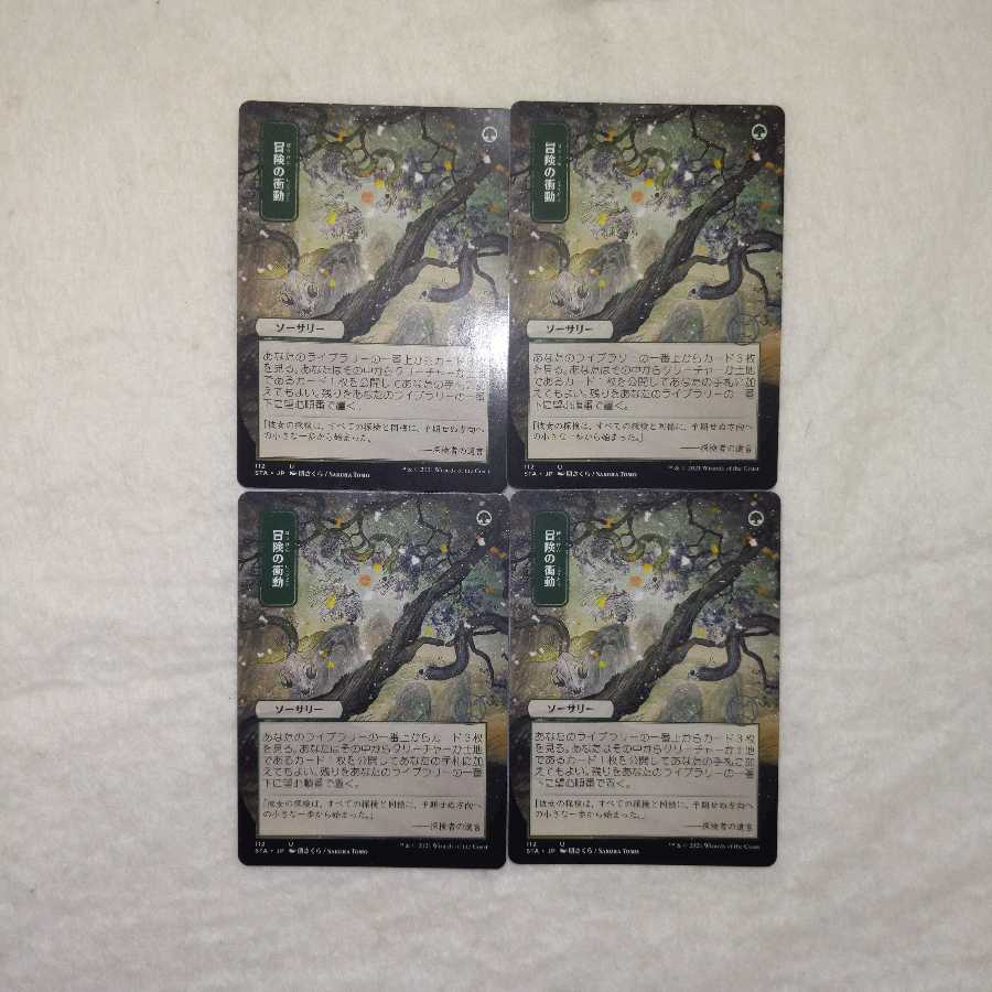 Adventurous Impulse <Day Limited> 4-piece set