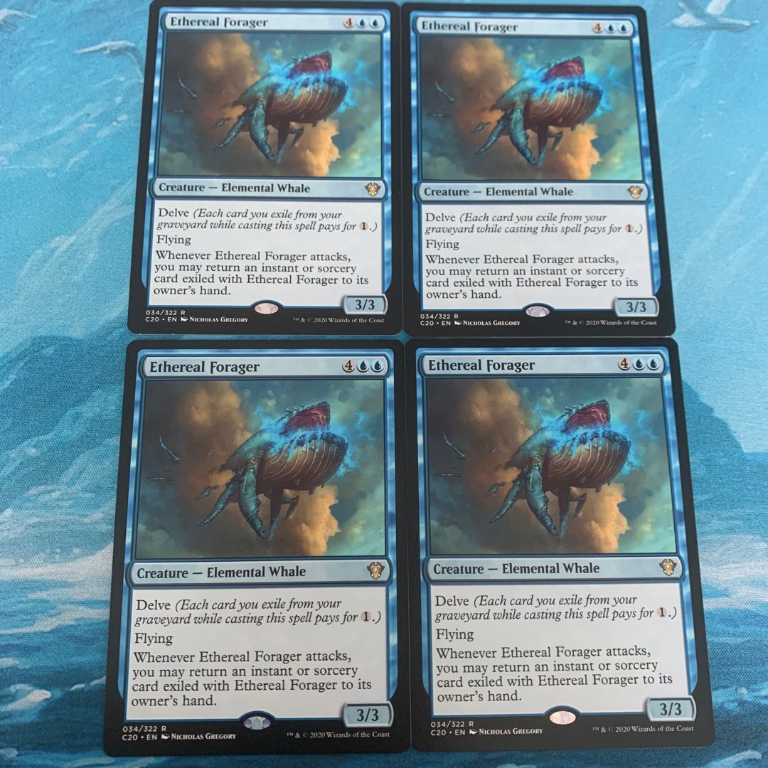 4 ♧MTG 4 Ethereal Forager