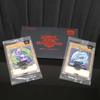 遊戯王　wcs2018 世界大会　封筒のみ 遊戯】世界大会(WCS2018) 来場特典 記念カード 2枚セット 黒封筒